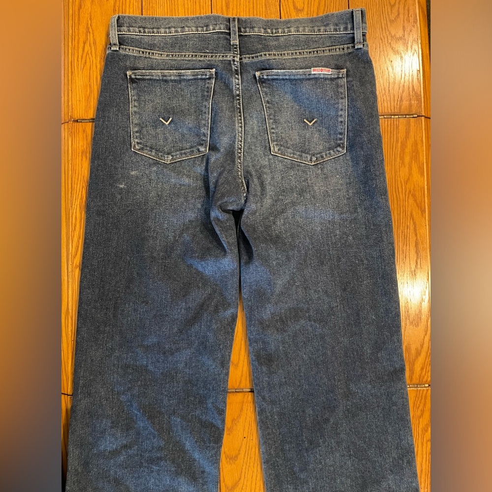 Hudson Wide Leg Jeans, size 32, classic 5 pockets - Picture 4 of 9